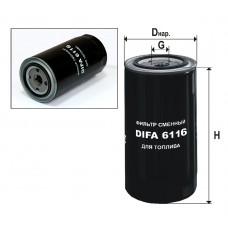 Фильтр топливный DIFA 6116